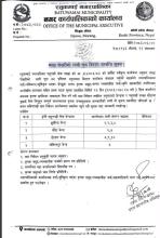 माछा पोखरीको लागि चुना वितरण सम्वन्धी सूचना